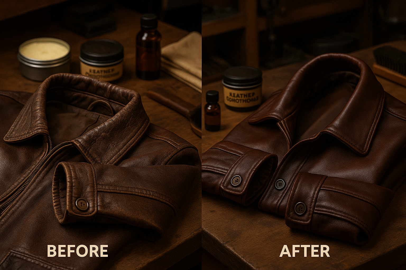 Reviving cracked collars and cuffs